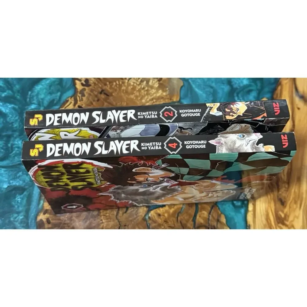 Demon Slayer Collectible Manga Series Vol.2 & Vol. 4
